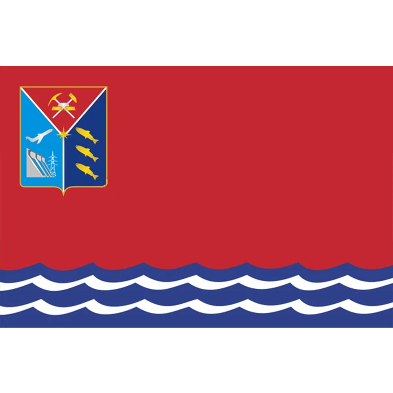 Магадане область флаг 3x5ft 4x6ft полиэстер 100D флаги и растяжки | Дом сад