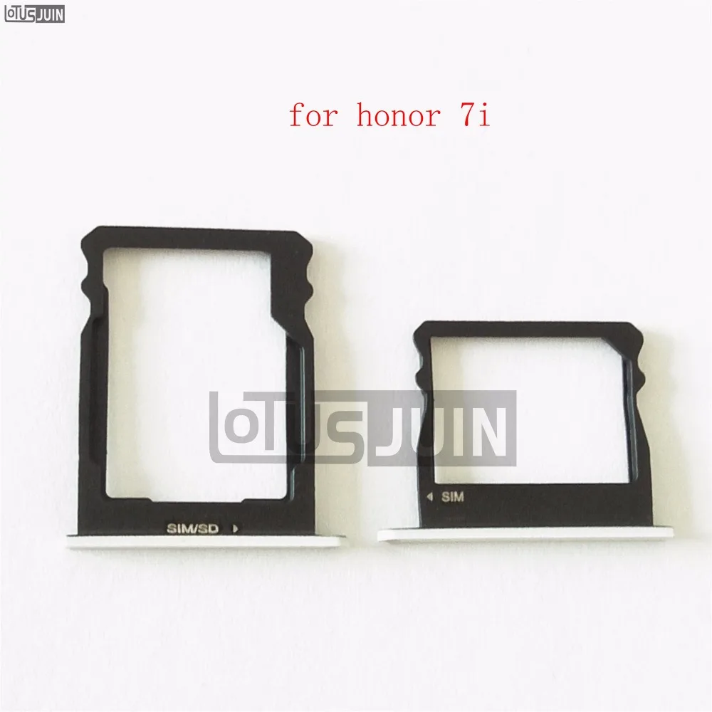 

1PCS New SIM Card Tray Micro SD Card Holder Slot Adapter Parts For Huawei Honor 7i
