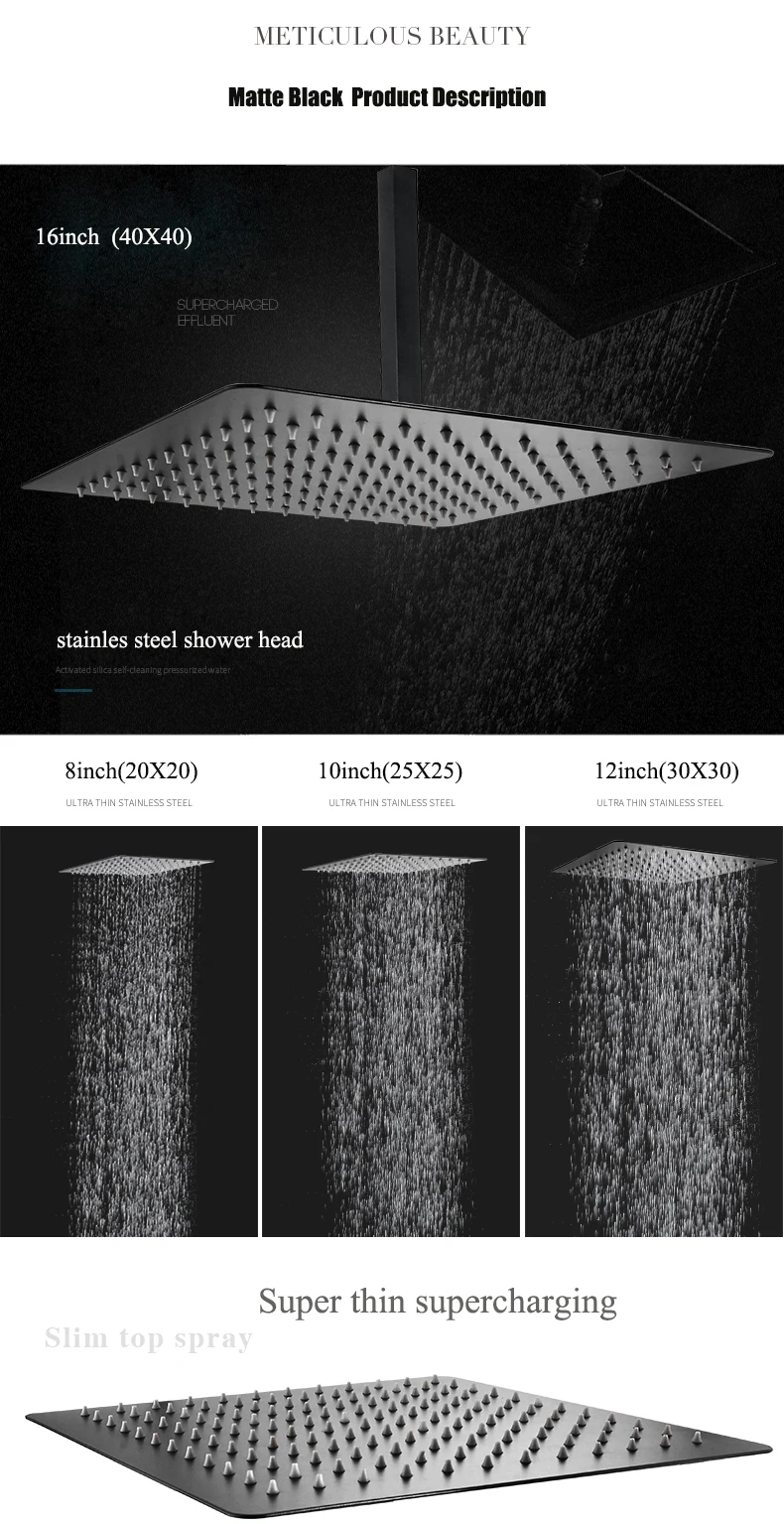 inoxidável, chuva ultrafina, parede do banheiro e