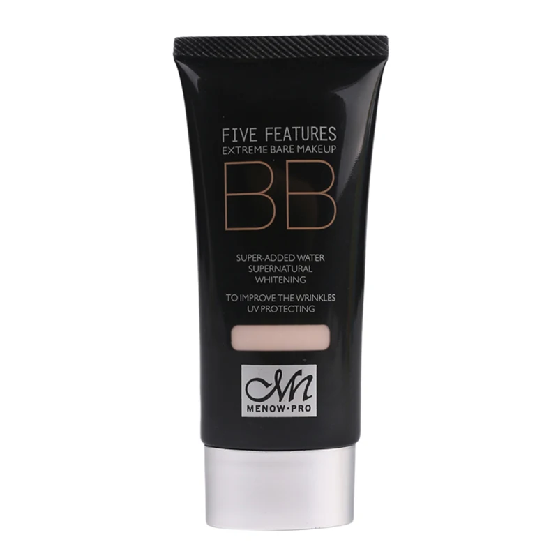 spesifikasi M. N Menow Merek UV Perlindungan Pelembab BB Cream Supernatural Makeup Pelembab Nourishing Whitening BB Cream F13009 $