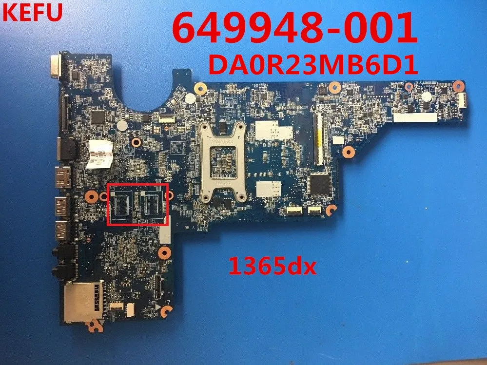 

KEFU 649948-001 For HP G7 G6 G4 motherboard DA0R23MB6D1 laptop motherboard full tested