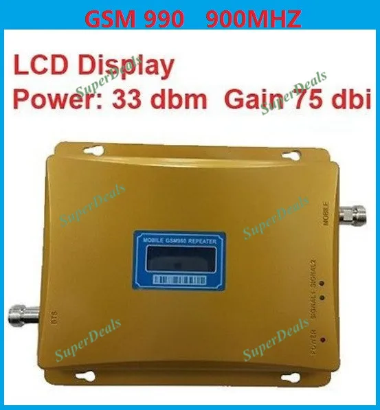 

LCD Display!!! GSM 900Mhz Mobile Phone GSM990 Signal Booster , Cell phone GSM Signal Repeater , Signal Amplifier,+ Power Supply