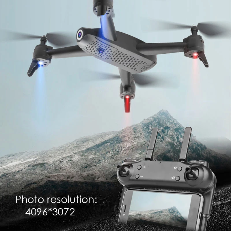 Sale  New WIFI FPV Smartphone Control S165 2k Dual camera Optical Flow Wide-angle Camera attitude hold re