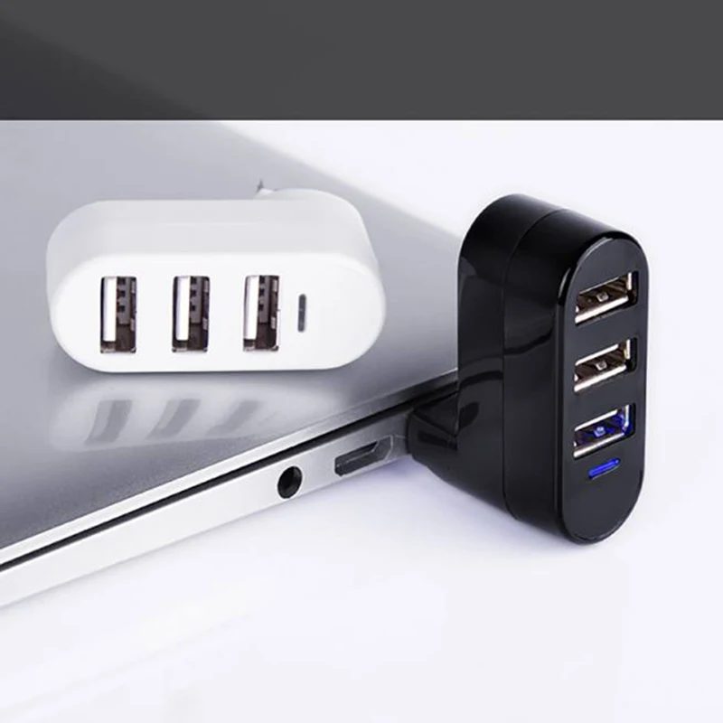 Высокоскоростной концентратор USB 2 0 с 3 портами usb-хаб расширитель несколько
