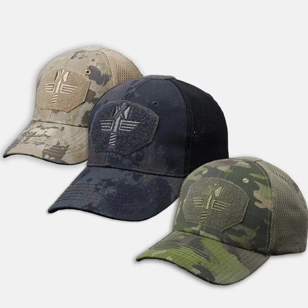 

Camouflage Baseball Running Cap Live CS Tactical Net Cap Military Fan Outdoor Hunting Casual Sports Lurk Hunting Outdoor Sports