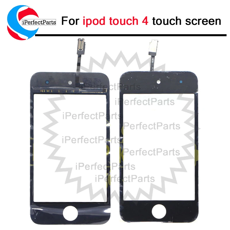 Новое поступление переднее стекло сенсорный экран дигитайзер замена для iPod Touch 4