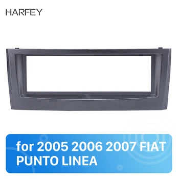 

Harfey Grey One Din for 2005 2006 2007 FIAT PUNTO LINEA 183*53mm Car Radio Fascia Stereo Install Dash Kit DVD Frame CD Trim