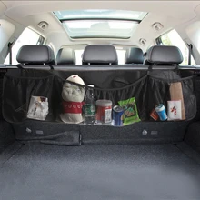 Универсальная автомобильная сумка-Органайзер на заднее сиденье багажника для Kia Sportage QL KX5 Mazda CX-4 CX-5 hyundai Tucson Audi Q2 Q3 X3 Seat Ateca Fiat