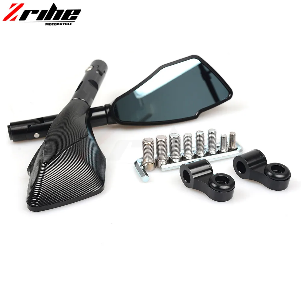 

FOR 1Pair Universal Motorcycle Backup Rearview Mirrors accessories Rear View Mirror For suzuki gsxr1000 gsxr600 gsxr750 gsr600 g