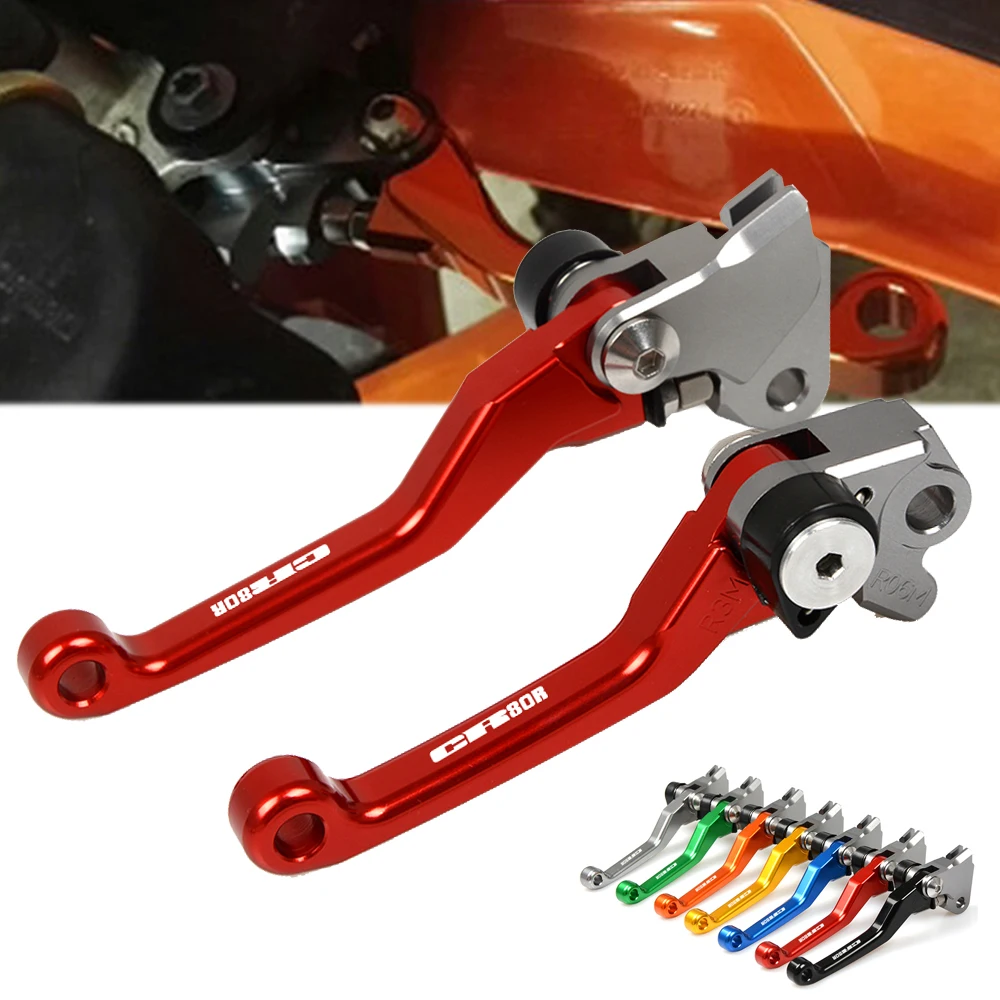 Для HONDA CR80R CR 80R CR80 R CR 80 R 1998-2007 аксессуары для мотоциклов Pivot сцепные рычаги ЧПУ мото тормозные рычаги для мотоцикла Рычаги