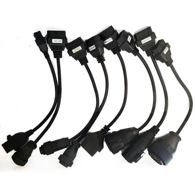 Полный комплект автомобильных 8 кабелей и для грузовика cdp tcs Plus mvd Multidiag pro OBD2