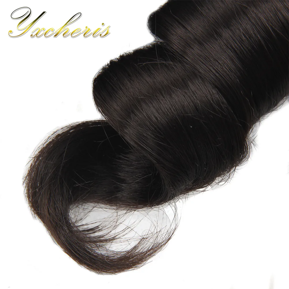Do Cabelo Bundles com Encerramento e Estrondo