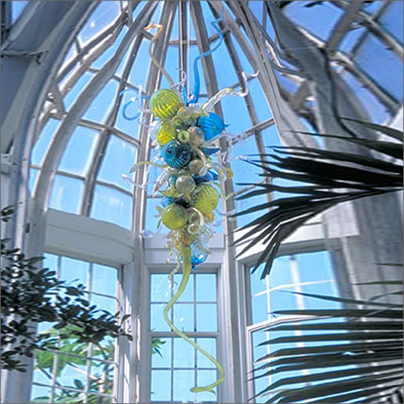 

Colorful Hand Blown Glass Chandelier Modern Kitchen Design Multi Colored Crystal Led Chandelier Light