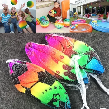 

PVC Ball Party Decor Rainbow Volleyball Outdoor Sports Toy Beach Children Gift