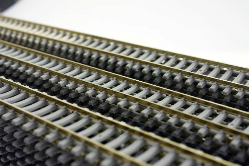 

Train Ho 1/87 Scale Metal Track Model Railway Maquette Bois Building Hobby Model Tools