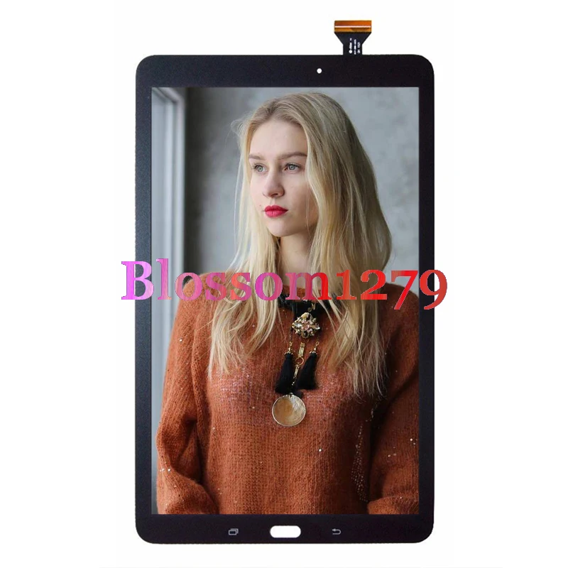 

1Pcs (Full Tested) AMOLED TFT For Samsung Galaxy Tab E 9.6 T560 T561 LCD Display Touch Screen Digitizer Assembly Replacement
