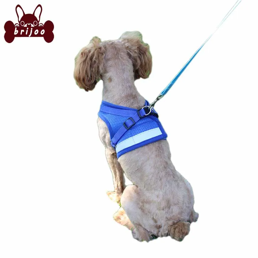 Brijoo Dog Harness For Medium Dogs Cat Collars Dog Harness Vest Collar Breathable Removable Ourdoor Sports Carrier Pets Harness
