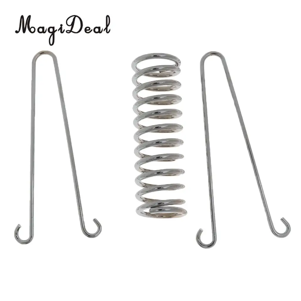 MagiDeal Hot Sale 10 Pieces Stainless Steel Camping Awning/Tent Spring Tensioner/ Tightener