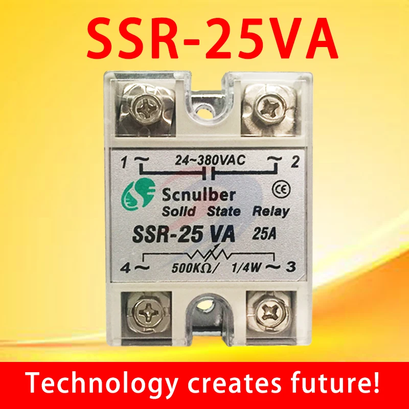 SSR 25VA VR To AC 25A твердотельное напряжение Регулятор SSVR|solid state voltage regulator|solid stateac ssr |