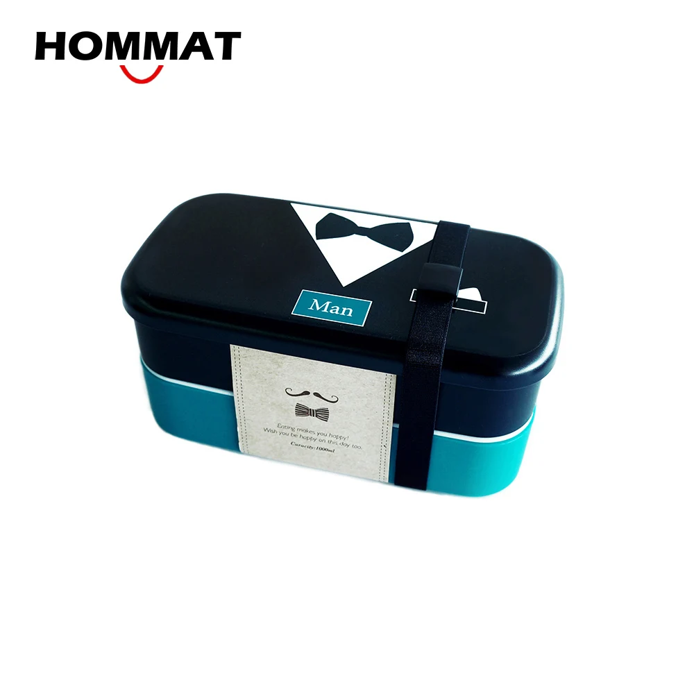 Bow Tie Французский романтический японский 2 уровня Bento Box Обед коробок Пикник lunchbox дети Бенто Еда контейнер печь Портативный Шул кемпинг ланч бокс контейнер для еды - Цвет: Bow Tie