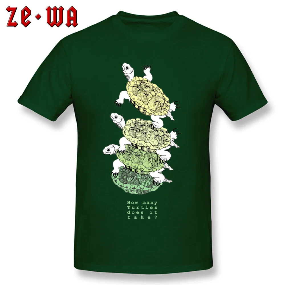 Boy T Shirts Casual Design T Shirt 100% Cotton Crew Neck Short Sleeve Family T Shirts Father Day Free Shipping How many turtles does it take dark