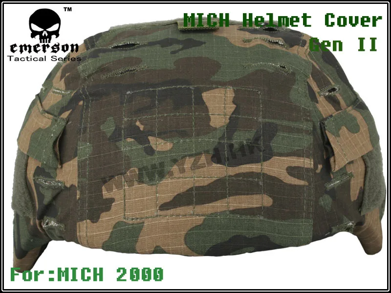 Чехол для шлема EMERSON Ver2 MICH TC 2000 ACH Jungle бесплатная доставка|emerson helmet cover|emerson helmethelmet