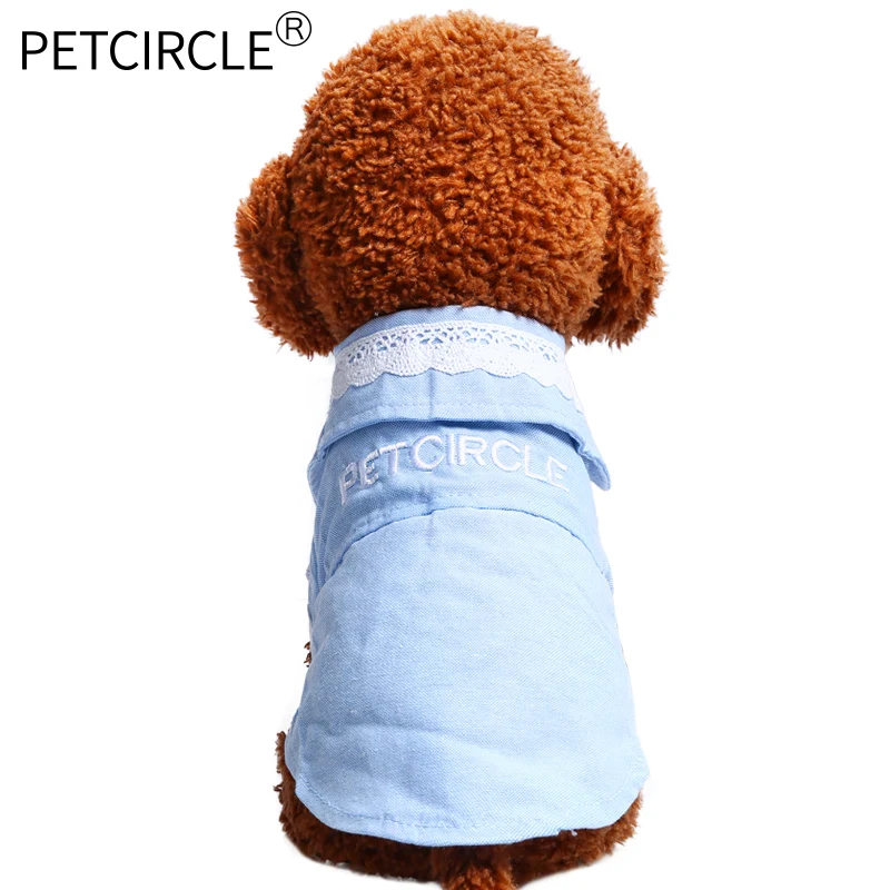 

2018 Free Shipping New arrivals Summer ice cream Puppy dog Vests breathable Pet lace Shirts for Chihuahua yorkshire