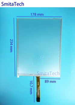 

10.4'' 5 wire STW-104008 234x178mm Resistive Touch screen Digitizer panel 234mm*178mm