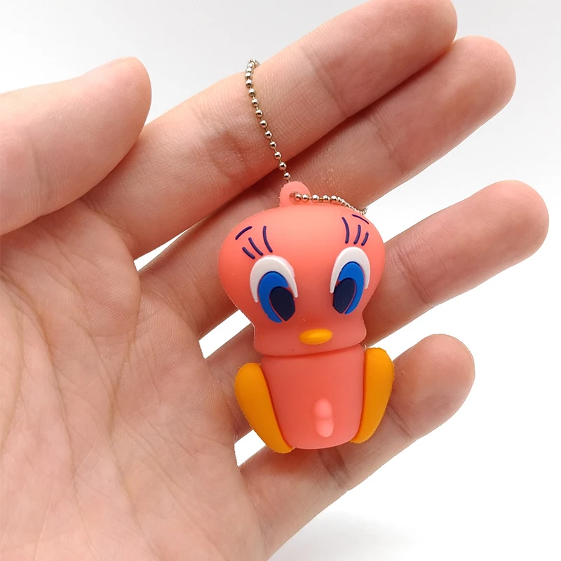 6-usb-flash-drive-USB2-0-catoon-cute-duck-Real-capacity-lovely-Tweety-Bird-pen-drive