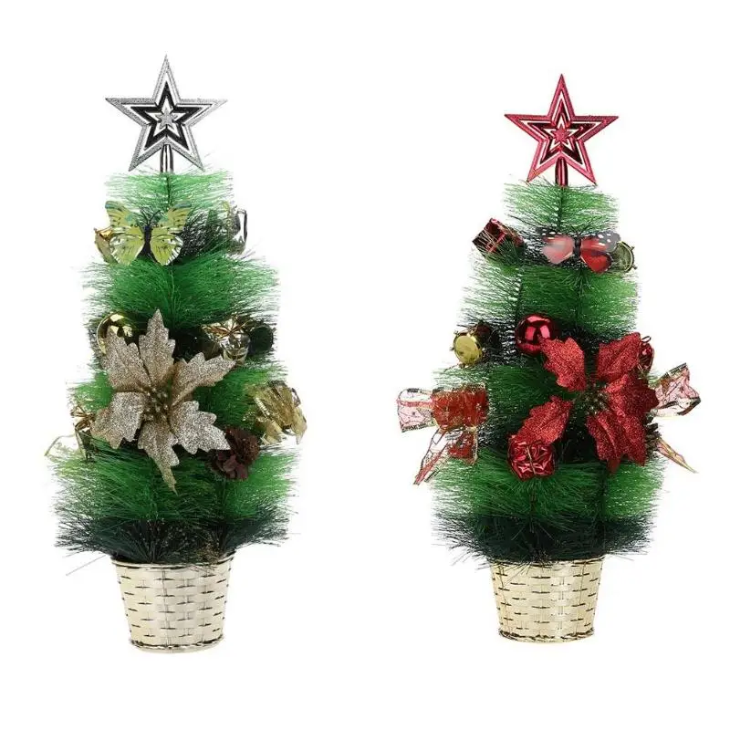 

40cm/15.7" Mini Desktop Christmas Tree Table Ornament Home Decor