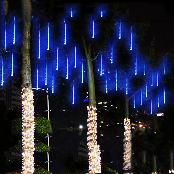 Us 15 99 50cm 240led Meteor Shower Rain Led Christmas Light Wedding Party Garden Xmas String Outdoor Holiday Lighting 100 240v In Us 15 99 50cm 240led Meteor Shower Rain Led Christmas Light Wedding Party Garden Xmas String Outdoor Holiday Lighting 100 240v In