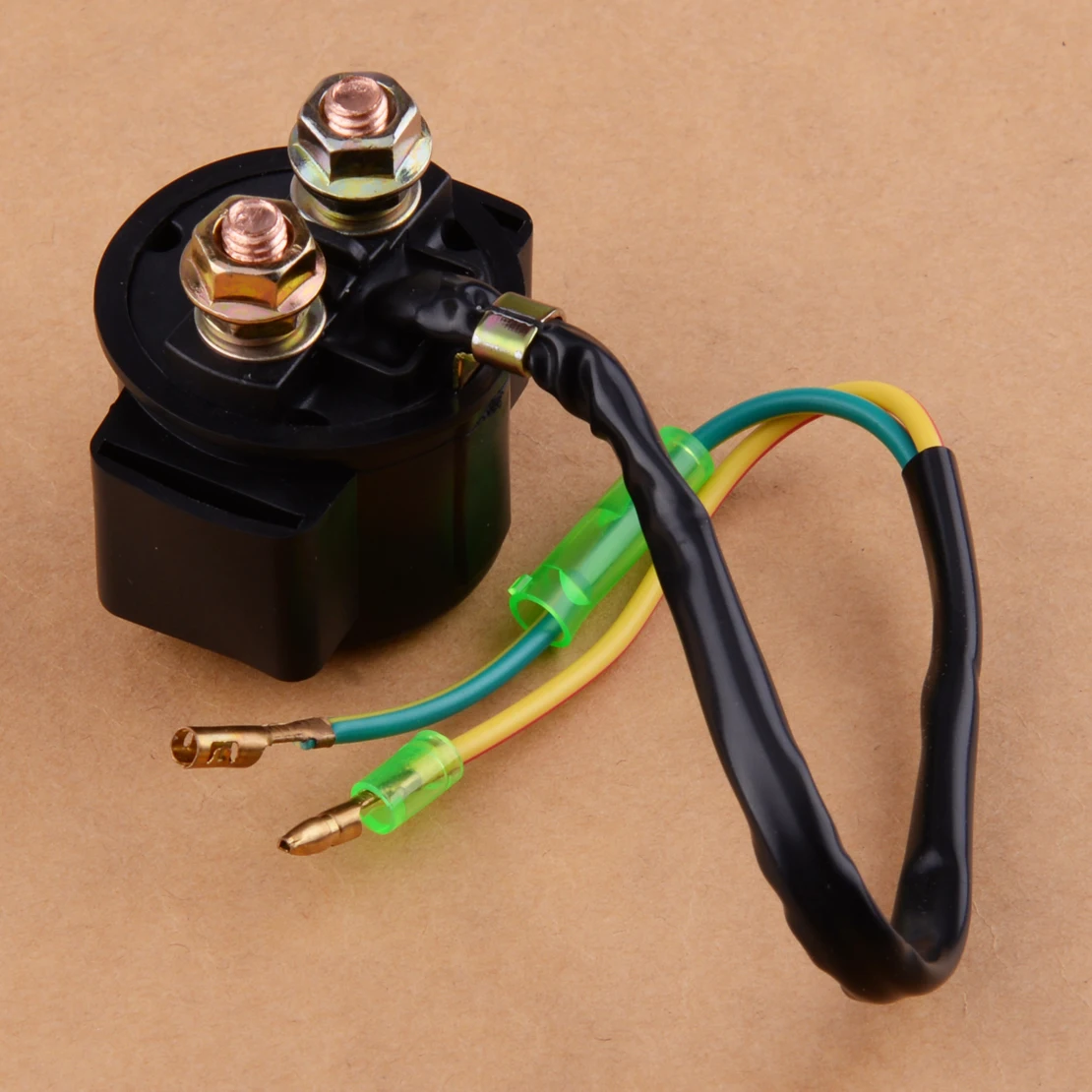 beler Black Starter Relay Solenoid ATV Parts Fit for Honda ATC250ES BIG