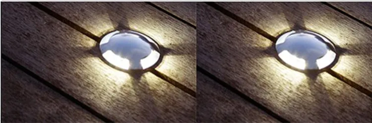 Iluminação para Jardim Deck ao ar Livre à Prova Quintal Passo Escadas Piso Água Led Inground Recesso Lâmpadas 3 w Levou Holofotes Subterrâneo d' 16 água LED Inground Recesso Lâmpadas 3 w LEVOU Holofotes Subterrâneo