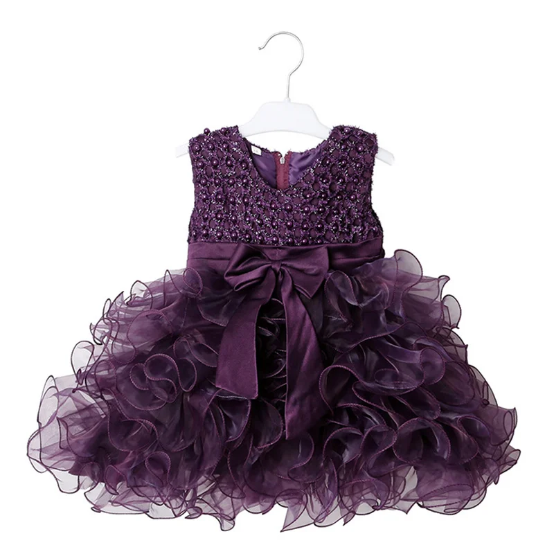 Toddler Baby Girls Clothes Birthday Party Summer Sleeveless Dress