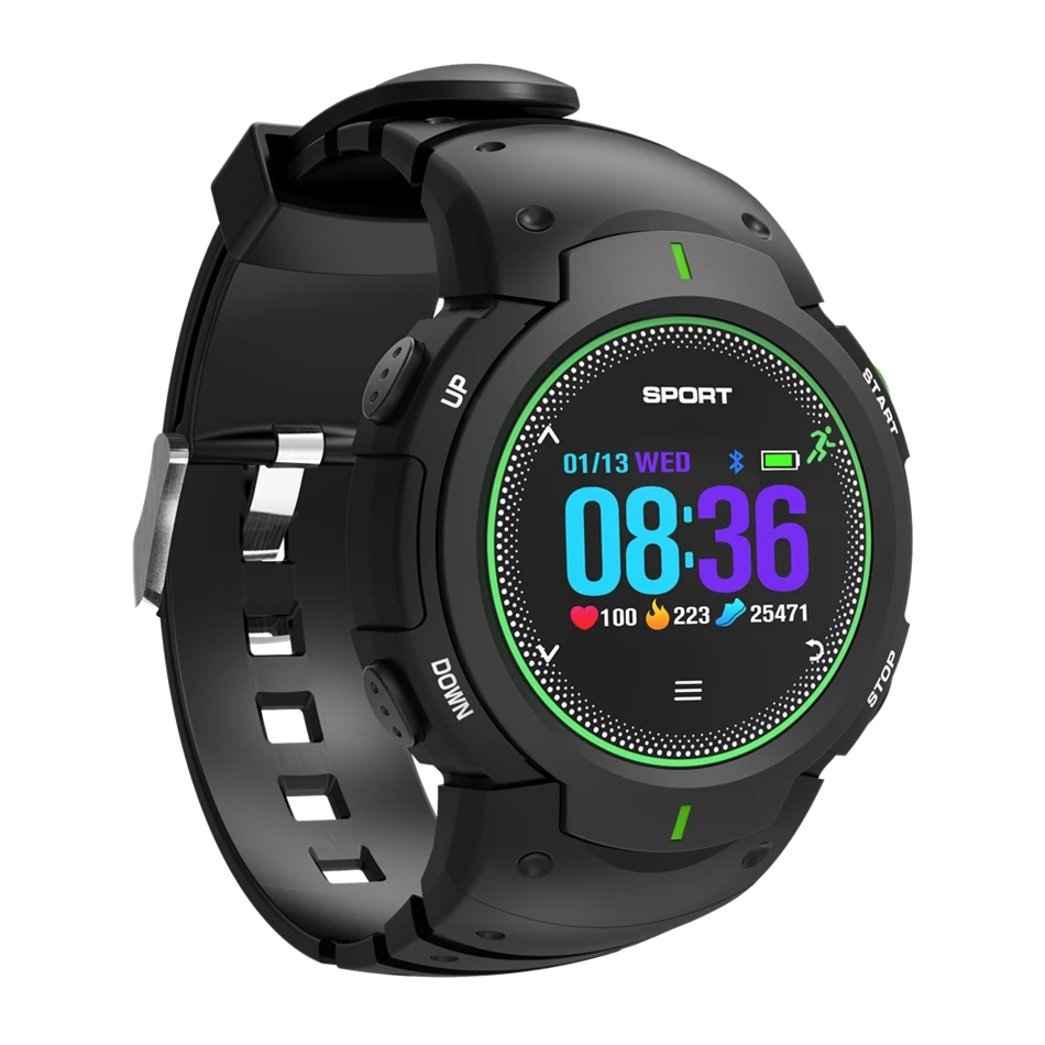 NO.1 F13 IP68 50M Waterproof Multi-sports Mode Heart Rate Monitor Remote Camera Smart Watch Smartwatch Bracelet Fitness Tracker