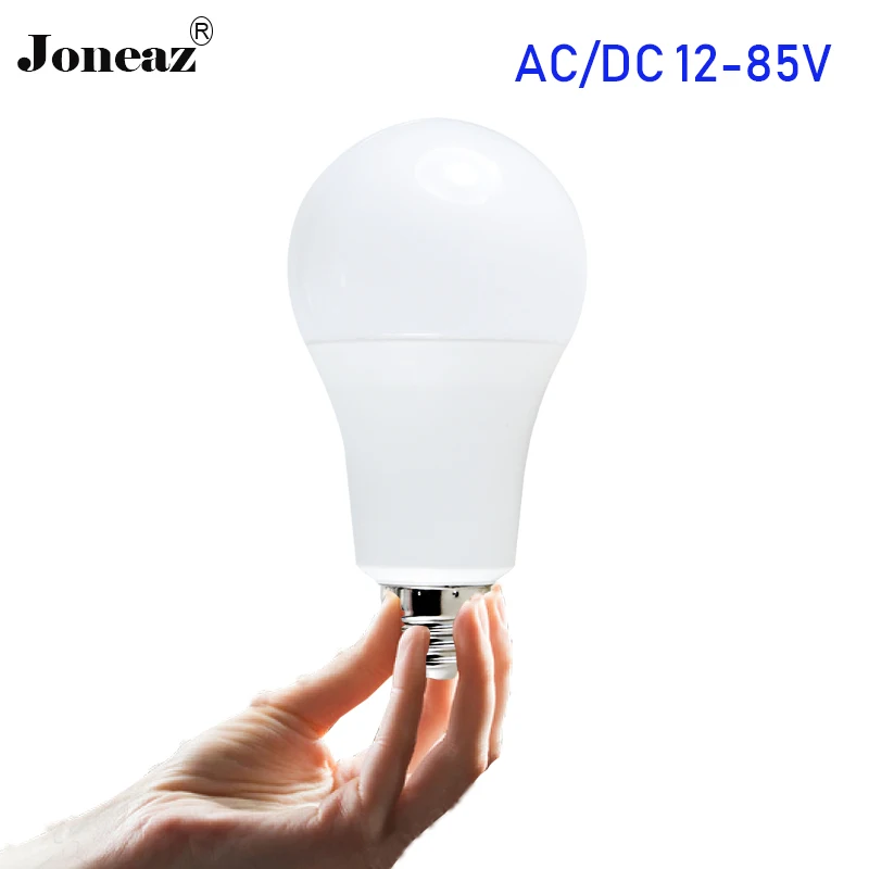 Ac dc Светодиодная Лампочка ampolletas e27 b22 Светодиодные лампы 12V 24V 36V 43V безопасный 3 Вт 5