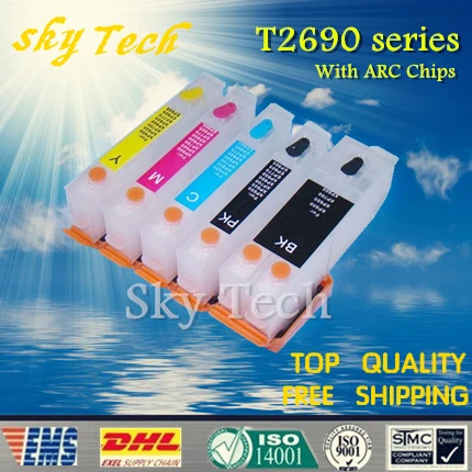 Пустые многоразовые картриджи для Epson T2690 T2691 - T2694 | Компьютеры и офис