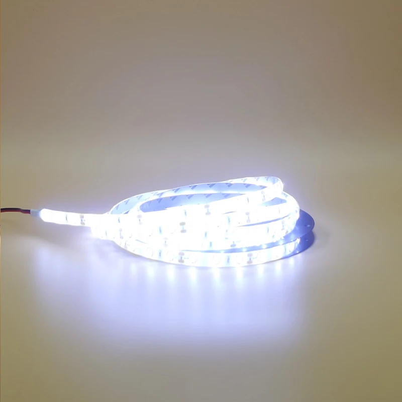 Супер яркая SMD 5630 5730 Светодиодная лента гибкий свет DC 12V водонепроницаемый Fita 60