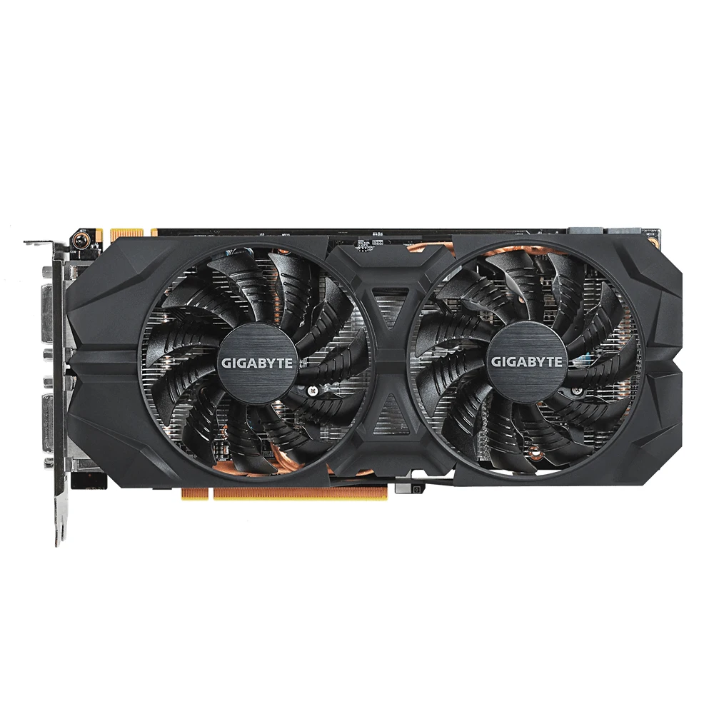 GIGABYTE, оригинальная Видеокарта GTX 960, 2 Гб, 128 бит, GDDR5, видеокарты для nVIDIA, видеокарты VGA, Geforce GTX960, Hdmi, Dvi, используется игра