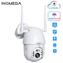 INQMEGA PTZ IP камера с автоматическим отслеживанием 1080P 2MP наружная водонепроницаемая Мини скоростная купольная камера IR 30M P2P камера для домашней безопасности