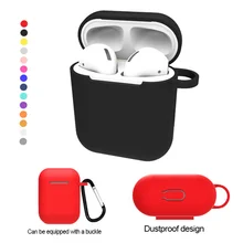 Для Airpods QI Стандартный беспроводной приемник крышка защитный чехол для наушников оболочка для Apple AirPower Беспроводное зарядное устройство