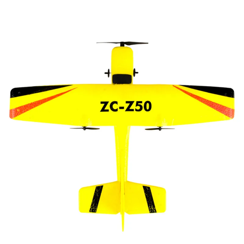 ZC Z50 2.4 г 2ch 340 мм размах крыльев epp RC Glider самолет RTF хорошие модели Игрушечные лошадки для детей играть весело fling крылья синий и красный цвета