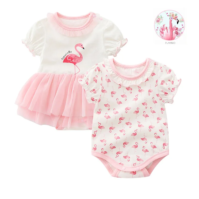 new born baby girl clothes&dresses summer pink princess little girls clothing sets for birthday party 0 3 months robe bebe fille
