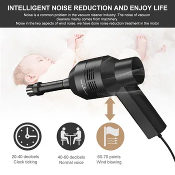 

Zero Noise Vacuum Cleaner Mini for Keyboard Computer Nozzle Type Dust Collector Handheld Suction Cup Cleaning Kit Cleaning Tools
