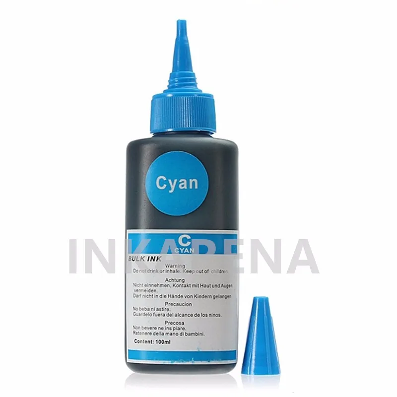 Dye ink 100ml bottle ink Cyan