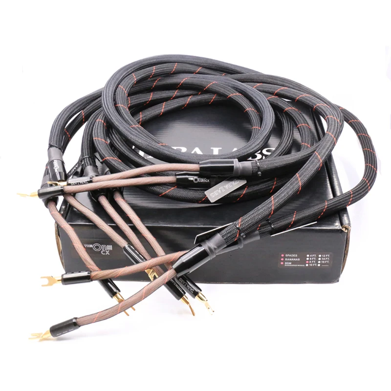 Hi Fi кабель для динамика с одним динамиком 100% м в оригинальной коробке|cable spade|cable