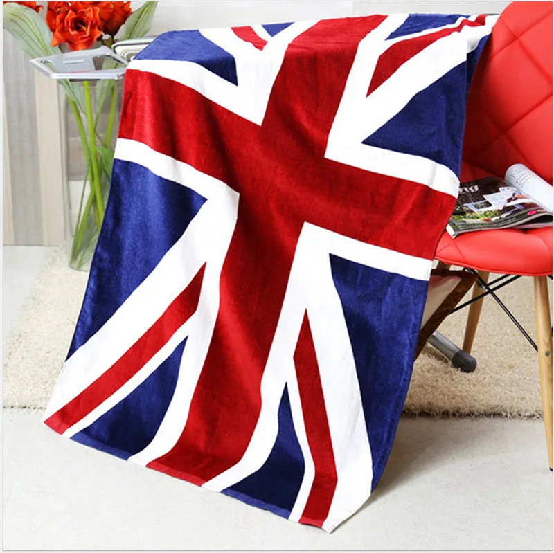 American British flag design bath towel 140x70cm absorbent cotton beach towel drying washcloth swimwear shower towels
American British flag design bath towel 140x70cm absorbent cotton beach towel drying washcloth swimwear shower towels