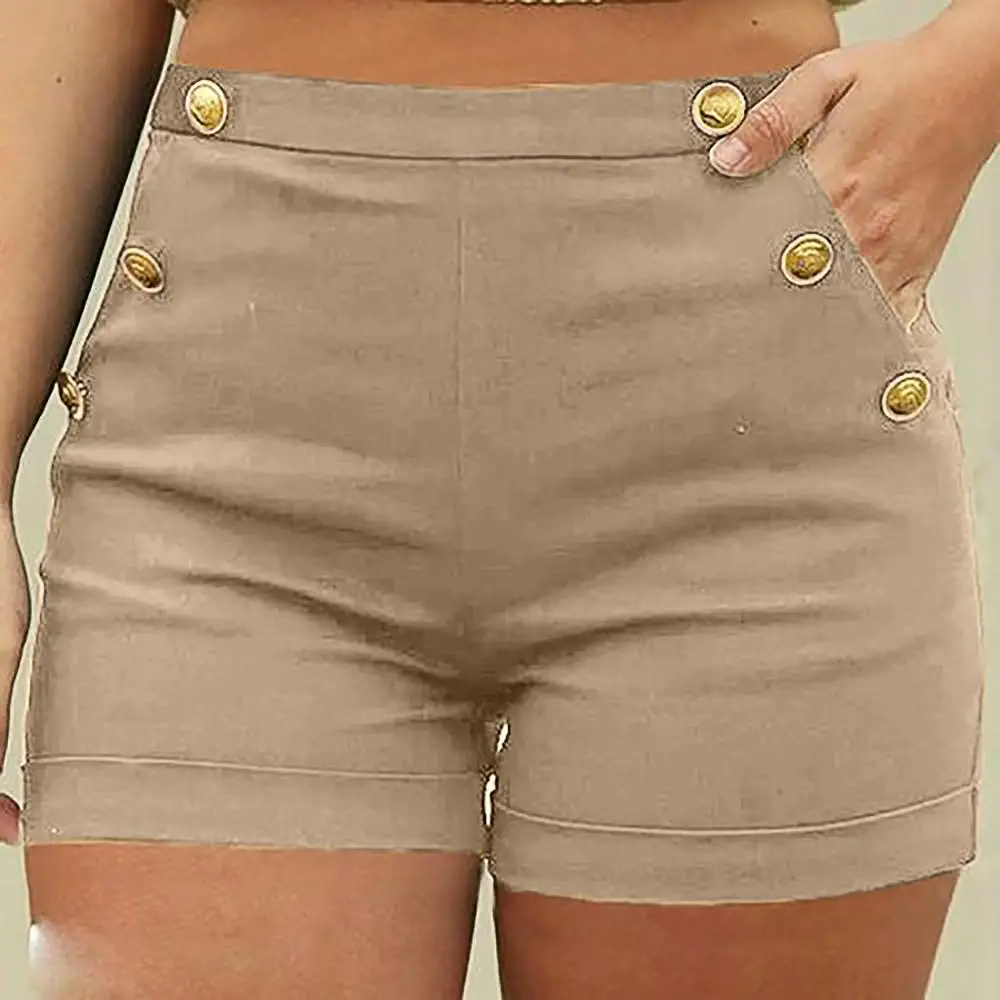 

2019 Women Casual jeans Plus Size Zipper Elastic Band Hot shorts Lady Summer Short Black female shorts szorty damskie ED