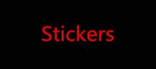 stickers