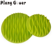 Интерактивная медленная еда для домашних собак, не залпом, здоровая Нескользящая миска для кормления, волнистый стиль, миска для кошек